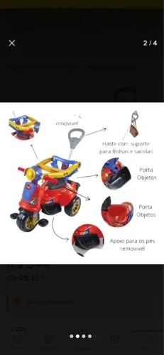 TRICLO CRIANÇA USADO