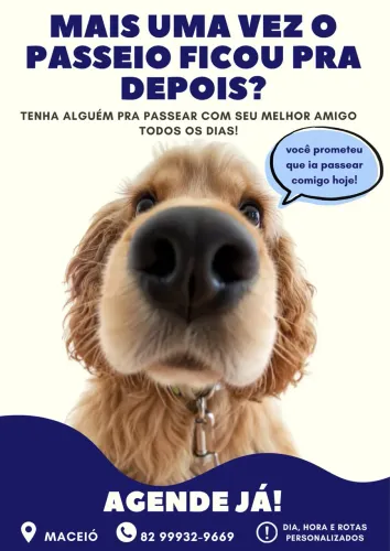 PASSEIO COM O SEU AMIGO