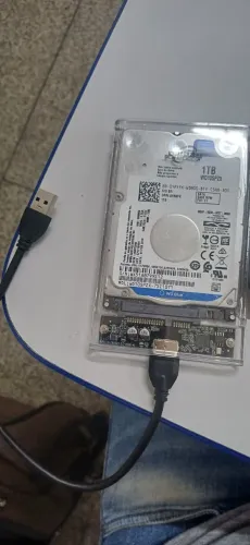 hd 1tb + uma case de hd