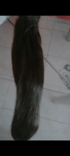 Cabelo humano 250 gramas só falei se tiver realmente interesse