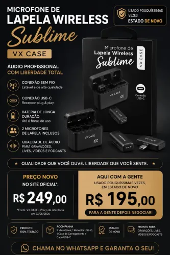 Microfone vxcase