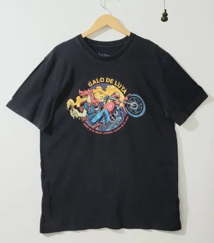 Camiseta Preta Ratos de Porão 