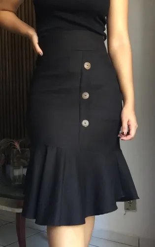 Saia MIDI preta