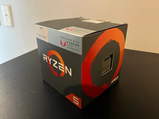Processador Ryzen 5 2400G 4core 8threads 