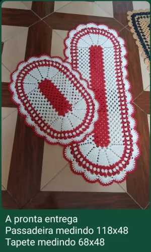 Tapete em croche 