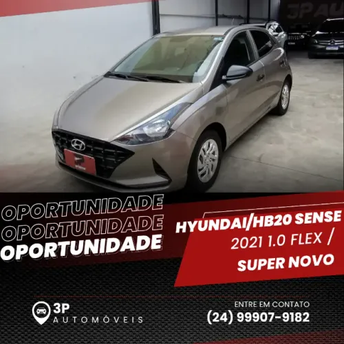 Hyundai HB20 Sense 1.0 Flex 12V MEC 2021