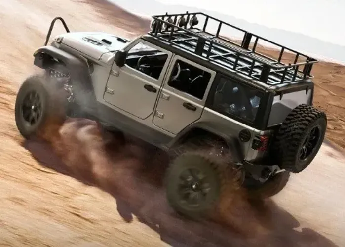 Carro de Controle Crawler Mn 128 - 4x4 - 1/12 - Já com Bateria e Carregador - Top!