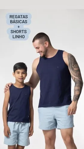 Regata Básica Pai e Filho