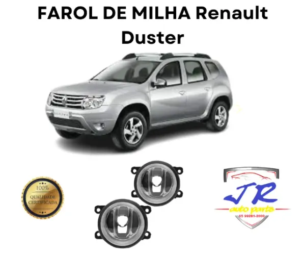 Par Farol Milha Duster 2012