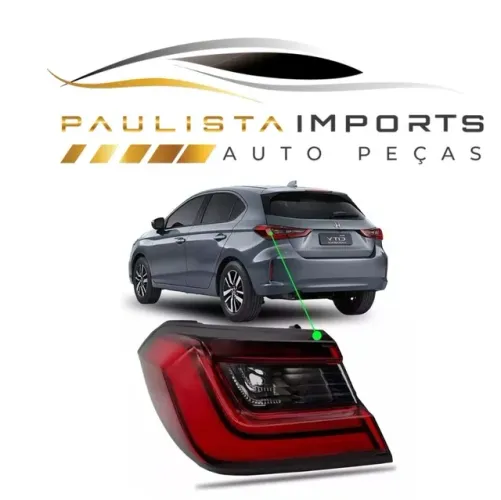 Lanterna Traseira Honda City Hatch 2022 2023 ( Original 