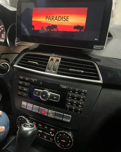 Mercedes c180 c 200 c 320 Android Tela 10.25 