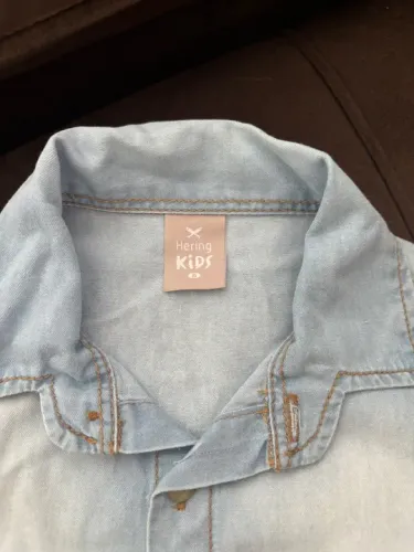 Camisa Jeans Infantil Hering TAM 6