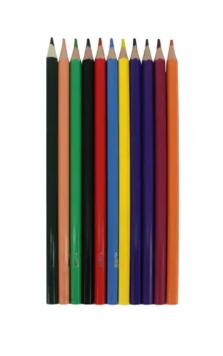 lapis de cor 12un classe formado sextavado lp8637-12