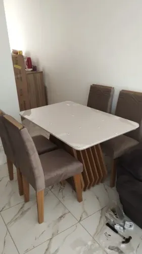 mesa de 4 lugares com entrega gratis
