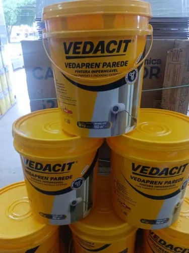 Tinta Vedacit Vedapren Parede Impermeável 18kg - Branco