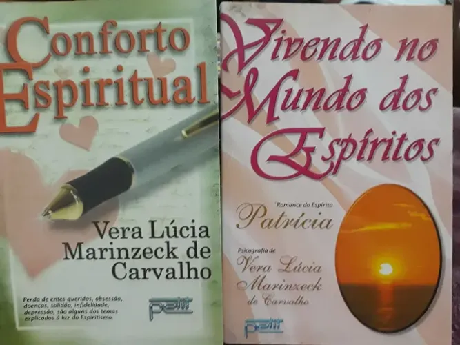 Kit com 3 Livros VIVENDO NO MUNDO DOS ESPÍRITOS, CONFORTO ESPIRITUAL e RECONCILIAÇÃO!!