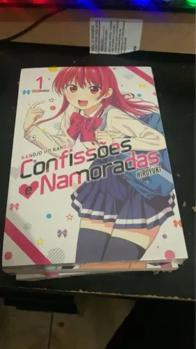 Confissões e namoradas mangá vol 1,2,3,5
