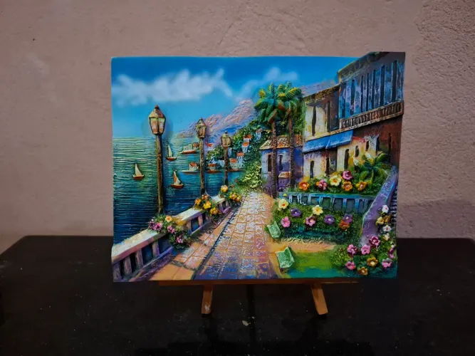 Quadro Decorativo em 3D. Leia o anúncio. 