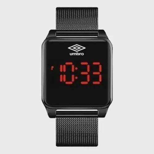 Relogio Digital Led Touch Preto Umbro Unissex