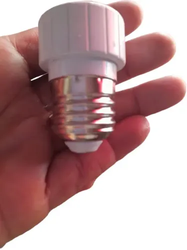 Adaptador Gu10 para E27 127 V e 220V