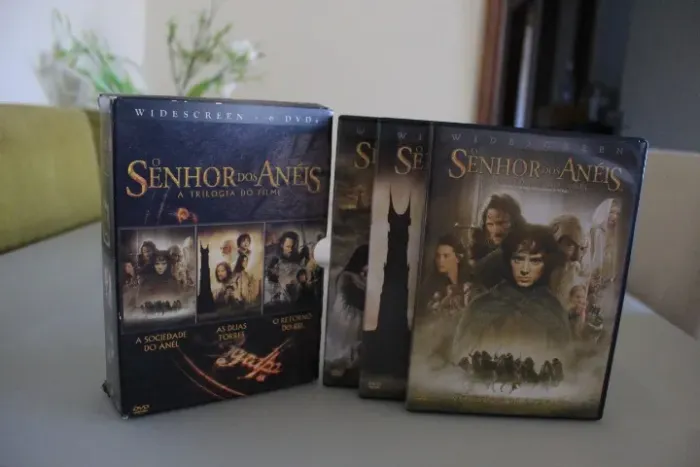 Box DVD *Trilogia Completa* O Senhor dos Anéis