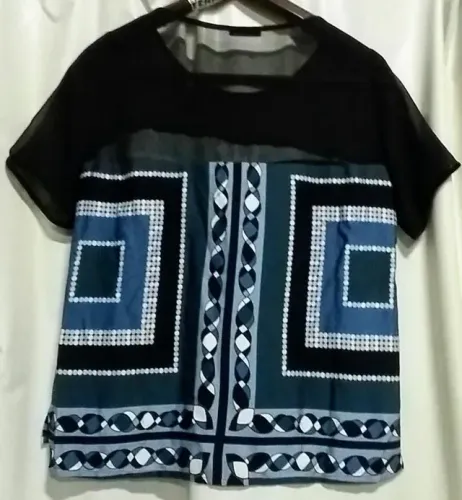 Blusa estampada, Folic. Centro RJ.