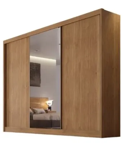 Roupeiro Casal Design Moderno 100%MDF r643