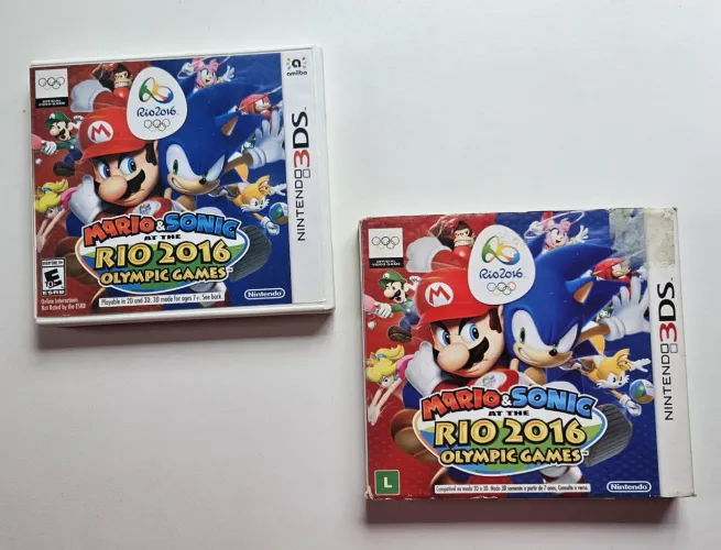 Mario & Sonic Rio 2016 Olympic Games 3Ds ORIGINAL Nintendo