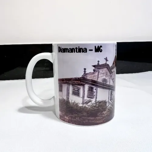 Caneca Temática Diamantina/MG - 250 ml 