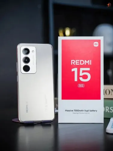 Celular Redmi 15 4G 256+08 Gb Ram Novo Lacrado Entrega Gratis Versao Global
