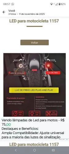 Lâmpadas LED 1156 para Motocicletas - YEERON