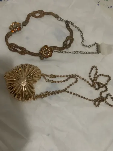 Conjunto cinto e bolsa