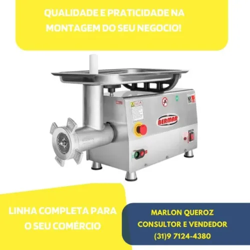 Moedor de Carne Bermar boca22 Profissional Novo