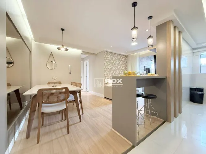 Apartamento Garden, mobiliado, com 2 quartos à venda - Novo Mundo - Curitiba/PR