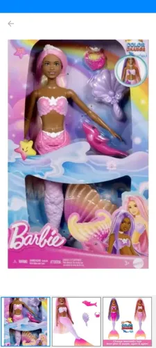 Barbie Sereia Color Change - Original