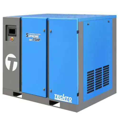 Compressor Parafuso 75HP Com Inversor 10 Bar