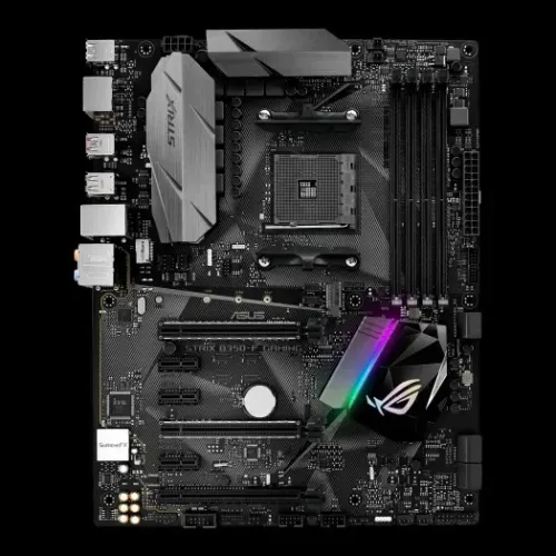 Placa Mãe Asus ROG STRIX B350-F GAMING, Chipset B350, AMD AM4, ATX, DDR4