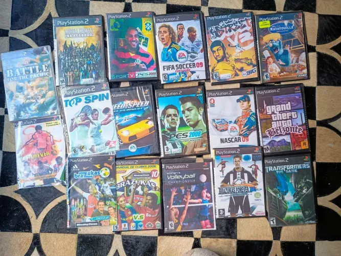 Jogos de Playstation 2 - Diversos Títulos