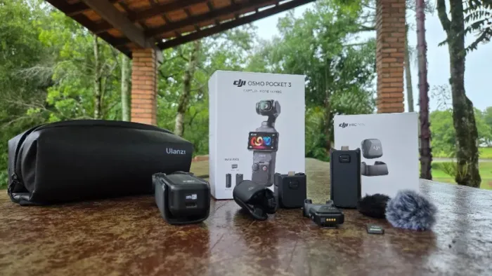 Dji Osmo Pocket 3 + Microfone + Bag Transporte