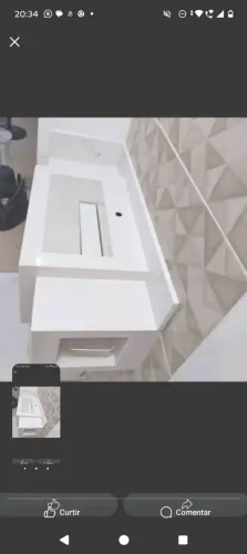 Pia para Banheiro