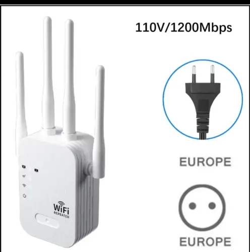 Repetidor de Sinal Wi-Fi 1200Mbps - Novo