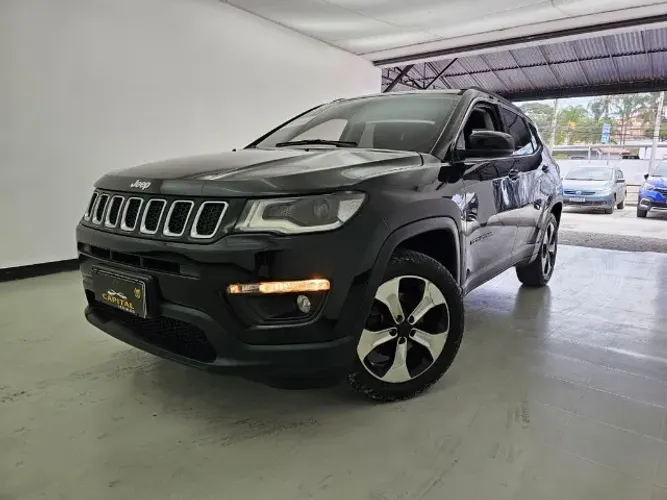 Jeep Compass Longitude 2.0 4X2 Flex 16V Aut. 2017 TOP DE LINHA / Troco e financio sem ent