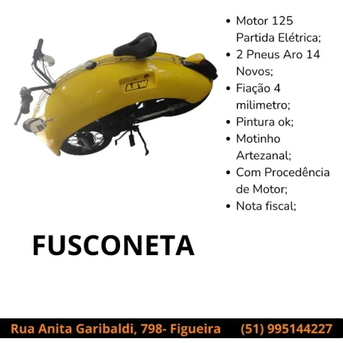 FUSCONETA CG 125 PARA COLECIONADOR