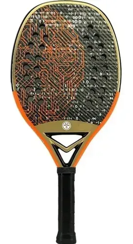 Raquete De Beach Tennis Turquoise Dna Orange