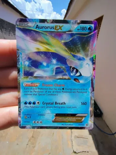 Carta Pokémon Aurorus EX Original