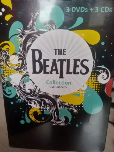 The Beatles - Collection Live Concerts (3 DVDs + 3 CDs)