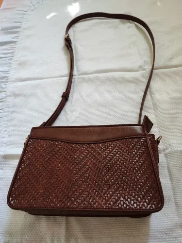 Bolsa transversal pequena Satinato 