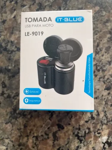 Tomada carregador USB para Moto IT-BLUE 