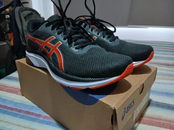 Tênis Asics Masculino Preto 42