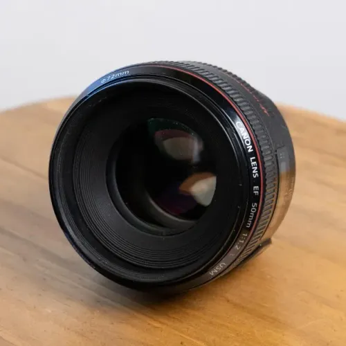Lente Canon Ef 50mm F/1.2l Usm